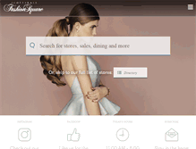 Tablet Screenshot of fashionsquare.com